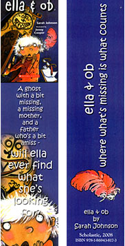 Ella and Ob bookmark