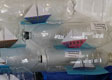 Ships in bottles made by students at Koromatua School 1